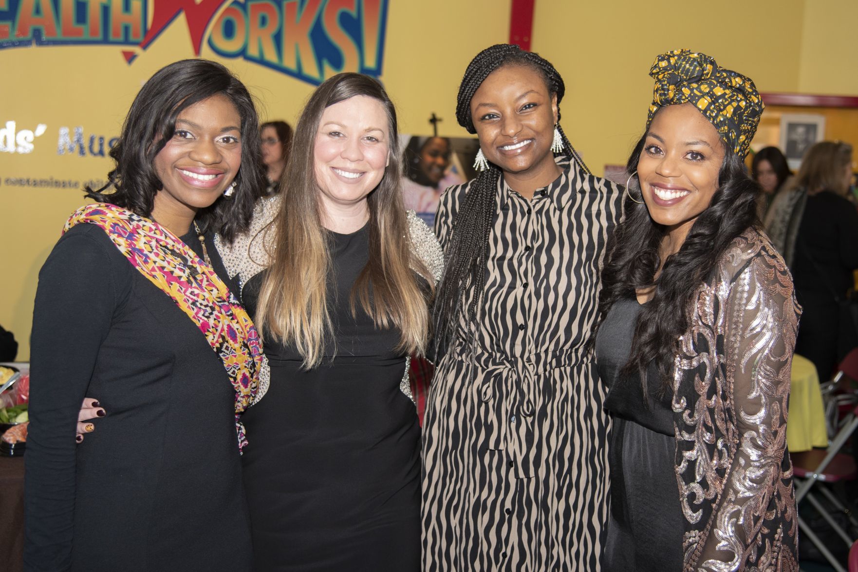 Tiffany Butler, Kimberly Tidwell, Caroline Mwonga, Jessica Monroe